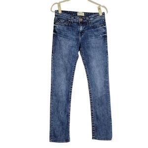 Big Star Jeans 1974 Kate Straight Leg Womens Stretch Blue TAG 27R Fits 29W x 30L
